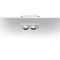 ART-GR44-TUBE20 x2 LED Светильник встраиваемый поворотно-выдвижной Downlight   -  Встраиваемые светильники 